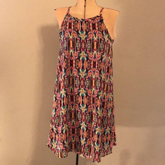 New Recruit Maternity Bright Print Sundress - Size Small - Picture 1 of 11